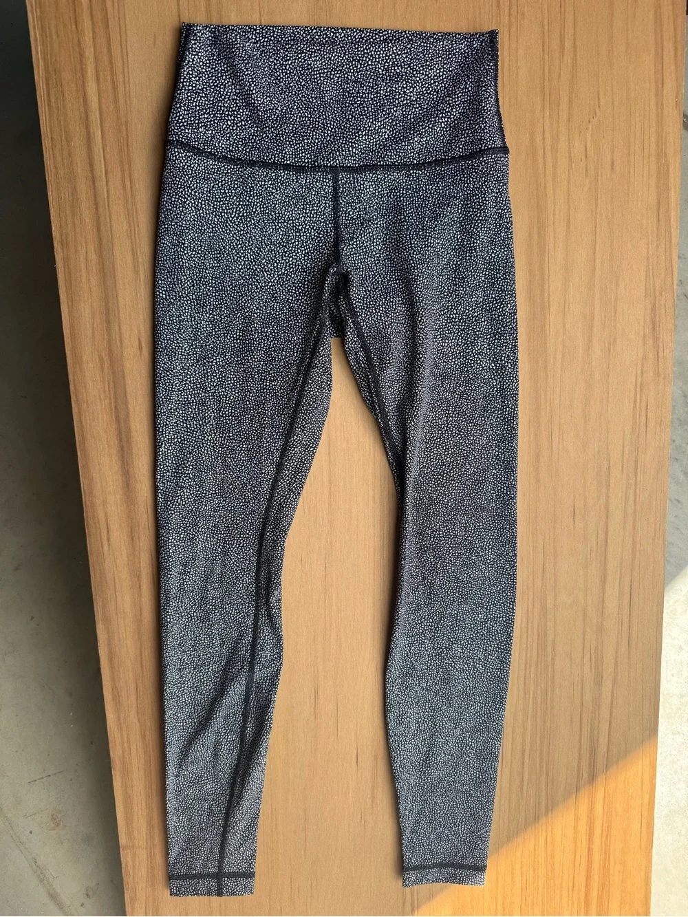 lululemon athletica Black Speckled Leggings